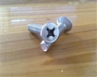 cross recessed countersunk head screw
