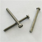 pan head machine screw with slot